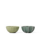 DOTTIR NORDIC DESIGN Samsurium Mini Bowls - Wasabi & Spruce