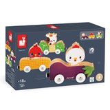 JANOD Magnetic Farm Animal Cars