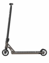 Black & grey scooter on a white background