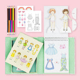 Contents of TIGER TRIBE Paper Dolls Kit - Vintage