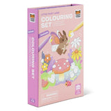 TIGER TRIBE Shimmer Colouring Set - Little Fairy Land box set - angle