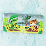 TIGER TRIBE Bath Book - Messy Jungle open page