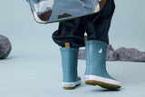 Studio shot of CRYWOLF Rain Boots - Stone Blue