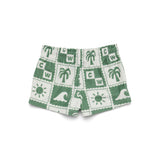 CRYWOLF Resort Set - Coastal Check short back view