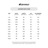 CRYWOLF Jammer size guide