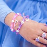 Child wearing LAUREN HINKLEY Mermaid's Song Elastic Bracelet