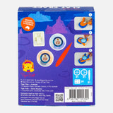 TIGER TRIBE Clay Craft - Pull Back Hovercraft back of box