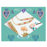 DJECO You & Me Miyuki & Hearts Beads Set boxed
