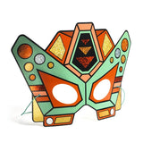 DJECO Do It Yourself Super Robots Masks completed