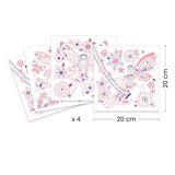 DJECO Small Wings Colouring contents