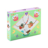 DJECO You & Me Tila & Flowers Beads Set boxed angle view