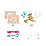 DJECO You & Me Tila & Flowers Beads Set contents