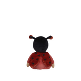 Back view of OLLI ELLA Dinky Dinkum Dolls - Lola Ladybug - Red