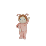 OLLI ELLA Dinky Dinkum Dolls - Millie Moth - Pink with one arm raised