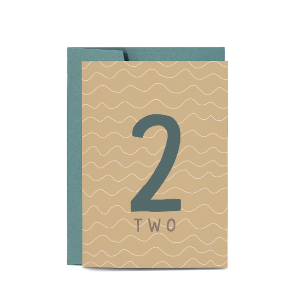 IN THE DAYLIGHT - TWO 2nd Birthday Greeting Card