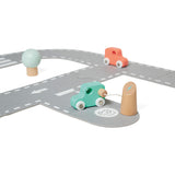 JANOD Road Felt Circuit electric car and charger