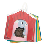 JANOD Tactile Cards - Farm animals in the barn