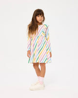 Girl wearing ROCK YOUR BABY COLOUR POP LONG SLEEVE DRESS