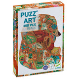 Puzz'Art bears puzzle box with colourful bear design and Djeco branding
