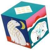 DJECO Wild Animal Blocks detailed view of polar bear