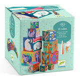 DJECO Wild Animal Blocks boxed