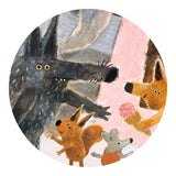 Detail image view of DJECO The Park 100pc Gallery Puzzle with Poster