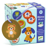 Boxed set DJECO 30 piece Stuffed Animal Memory Game