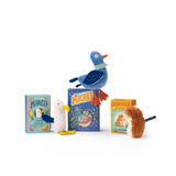 MOULIN ROTY Puce & Pilou - Michel the pigeon rattle in box