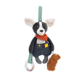 MOULIN ROTY Puce & Pilou hanging activity dog