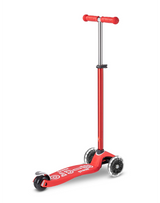 Red scooter with white accents