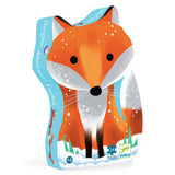 DJECO Little Fox 24pc Silhouette Puzzle boxed