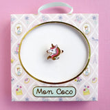 MON COCO Unicorn Shimmer Ring JUNO boxed