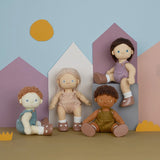 Olli Ella Dinkum Dolls - Pea, Petal, Button & Bitsy