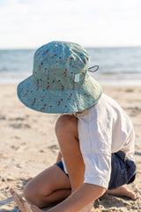 ACORN Shooting Hoops Wide Brim Bucket Hat - Green and Multi