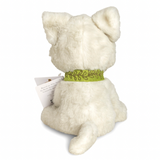 Back view of Arctic Fox plush