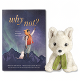 COMPENDIUM Why Not? - Arctic Fox Plush & BOOK