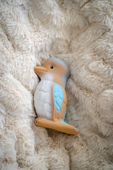 TIKIRI Rubber Kookaburra Australian Animal in a rug