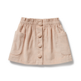 WILSON & FRENCHY Rose Organic Cord Skirt