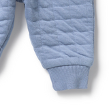 Detail view of rib cuff