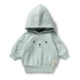 WILSON & FRENCHY Sage Organic Terry Hooded Sweat
