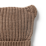 Detailed bear ear Beanie knit