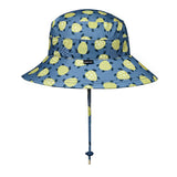 Side view of BEDHEAD HATS Classic Swim Bucket Hat - Turtle