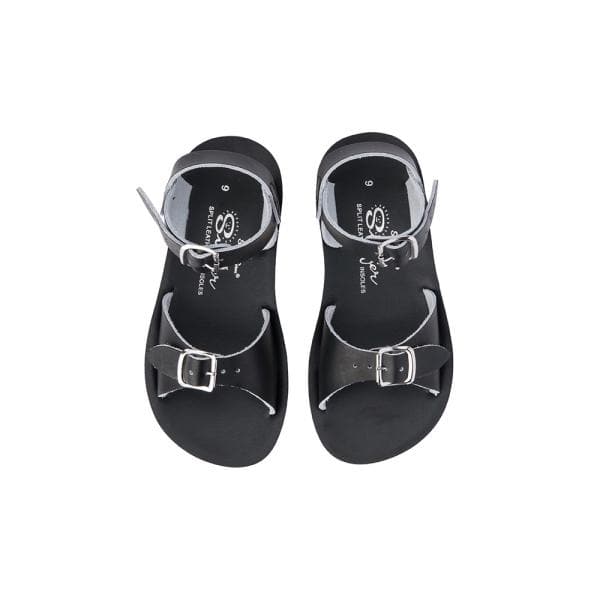 Salt Water Sandals for Kids | Sun San Surfer - Black