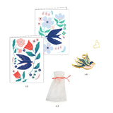 DJECO You & Me Birds Ribbon Set contents