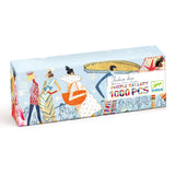 DJECO Fashion Show 1000pc Gallery Puzzle side view