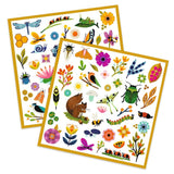 DJ9272 DJECO GARDEN STICKERS contents