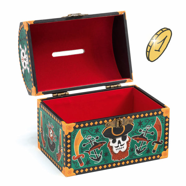 DJECO Pirates Money Box open