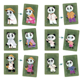 DJECO Do It Yourself Creature Chic Card Game