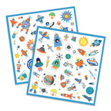 DJECO Interstellar Stickers x 2 sheets
