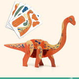 DJECO The World of Dinosaurs Multi Craft Box Kit